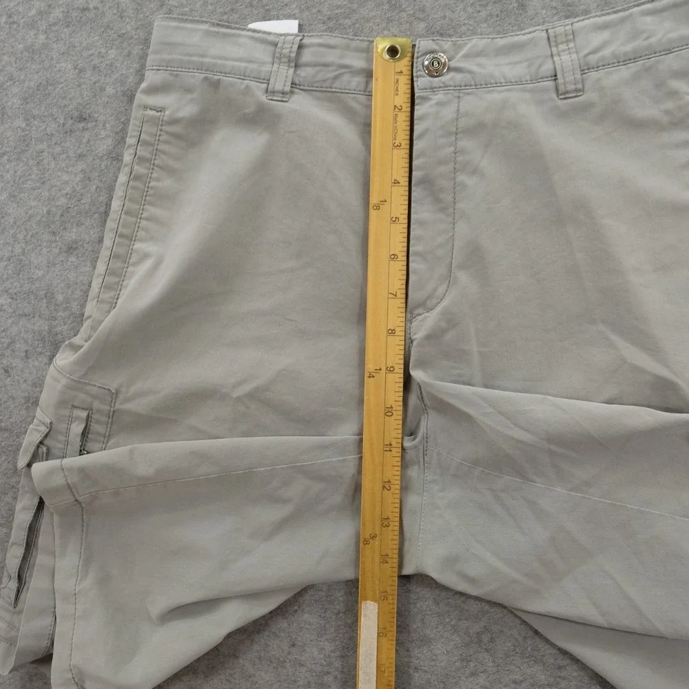 Bogner Shorts Mens 30 Gray Cargo Golf Stretch  Cargo Utility Bermuda